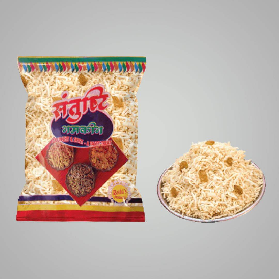 Santushti Potato Khatti Meethi Sev 500 gms - India shopping