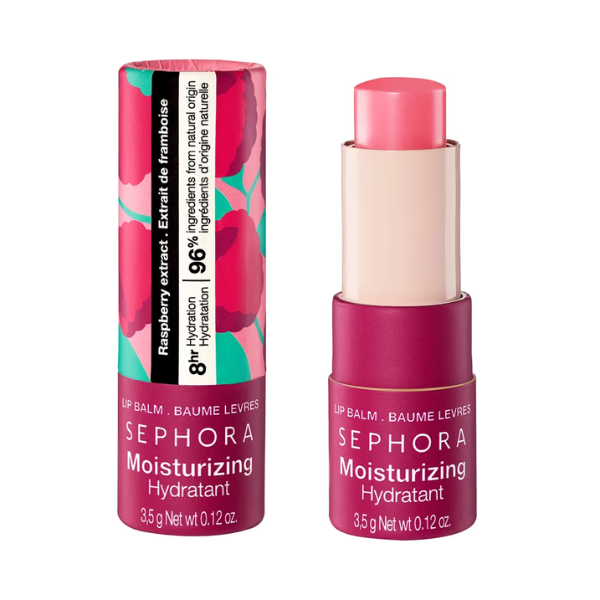 Sephora Moisturizing Lip Balm Raspberry | 3.5 gms