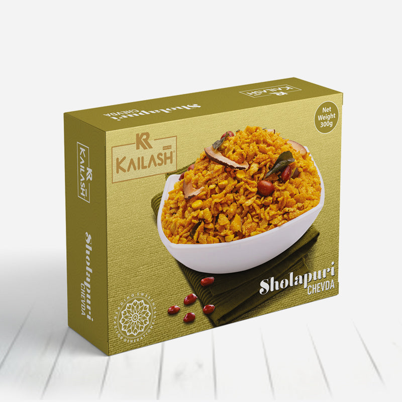 Kailash Sweets & Snacks  Sholapuri Chevda - 300 gms