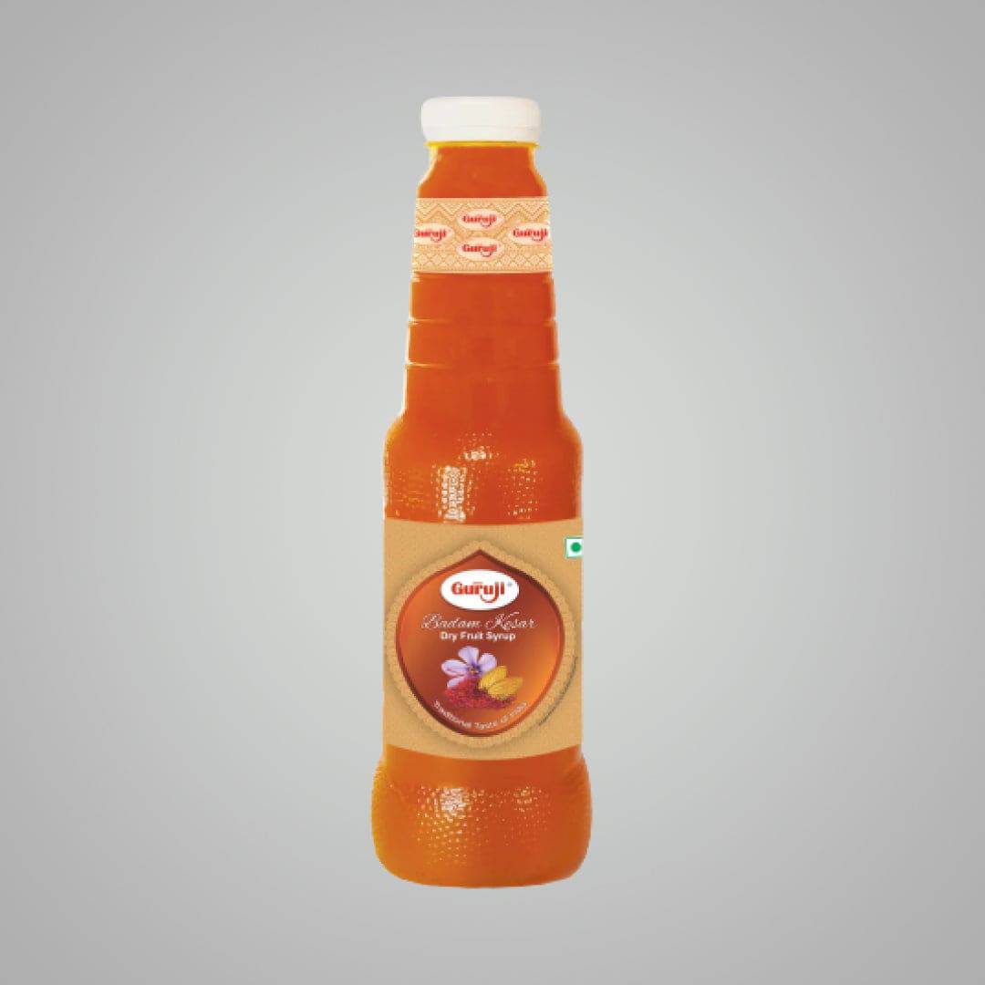 Shree Guruji Badam Kesar 1 ltr - India shopping