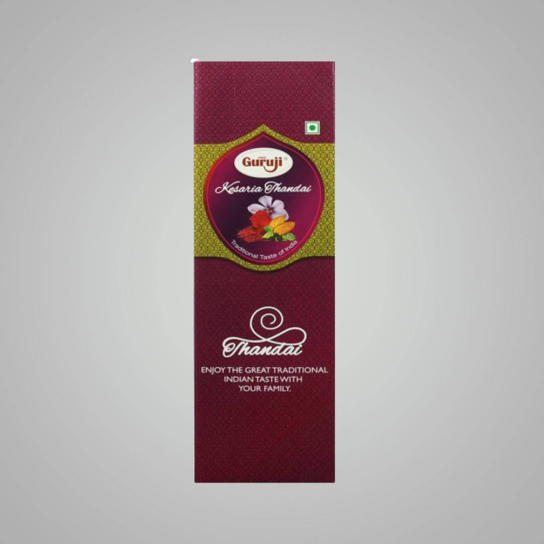 Shree Guruji Kesaria Thandai 1 ltr - India shopping