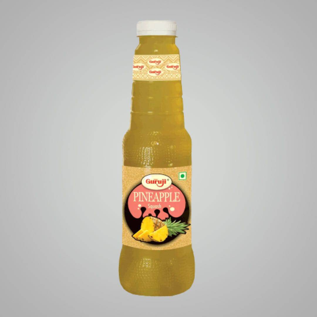 Shree Guruji Pineapple Squash 1 Ltr - India shopping