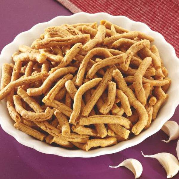 Lasan Sev by Shyam Sundar Foods - 500 gms - India shopping