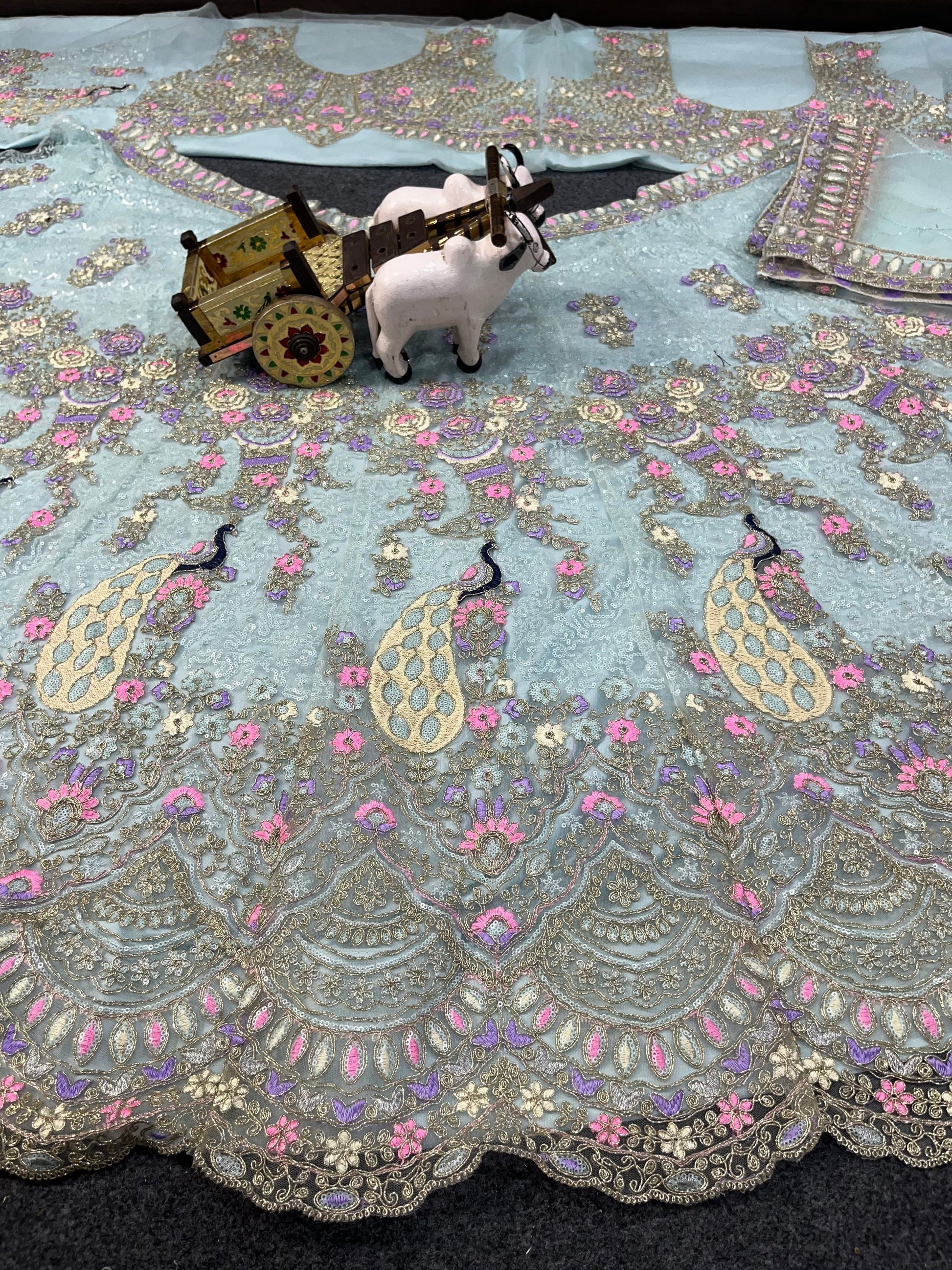 Designer Lehenga Choli With Butterfly Net Work | Ready To Wear