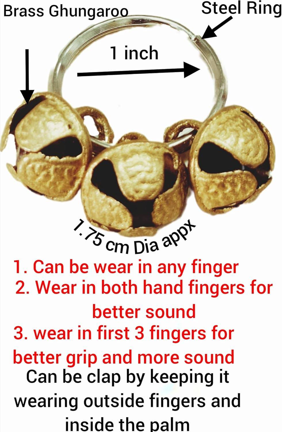 Ganesh Pooja Celebration Clapping Anguthi | Set Of 3 Pair - India shopping