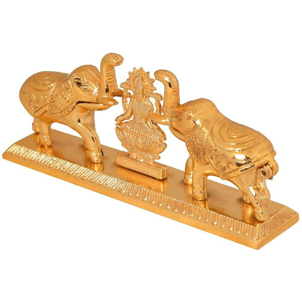 Chandan Roli Kumkum Chawal Box with Lakshmi Double Sindoor Dani | Set of 2 - India shopping