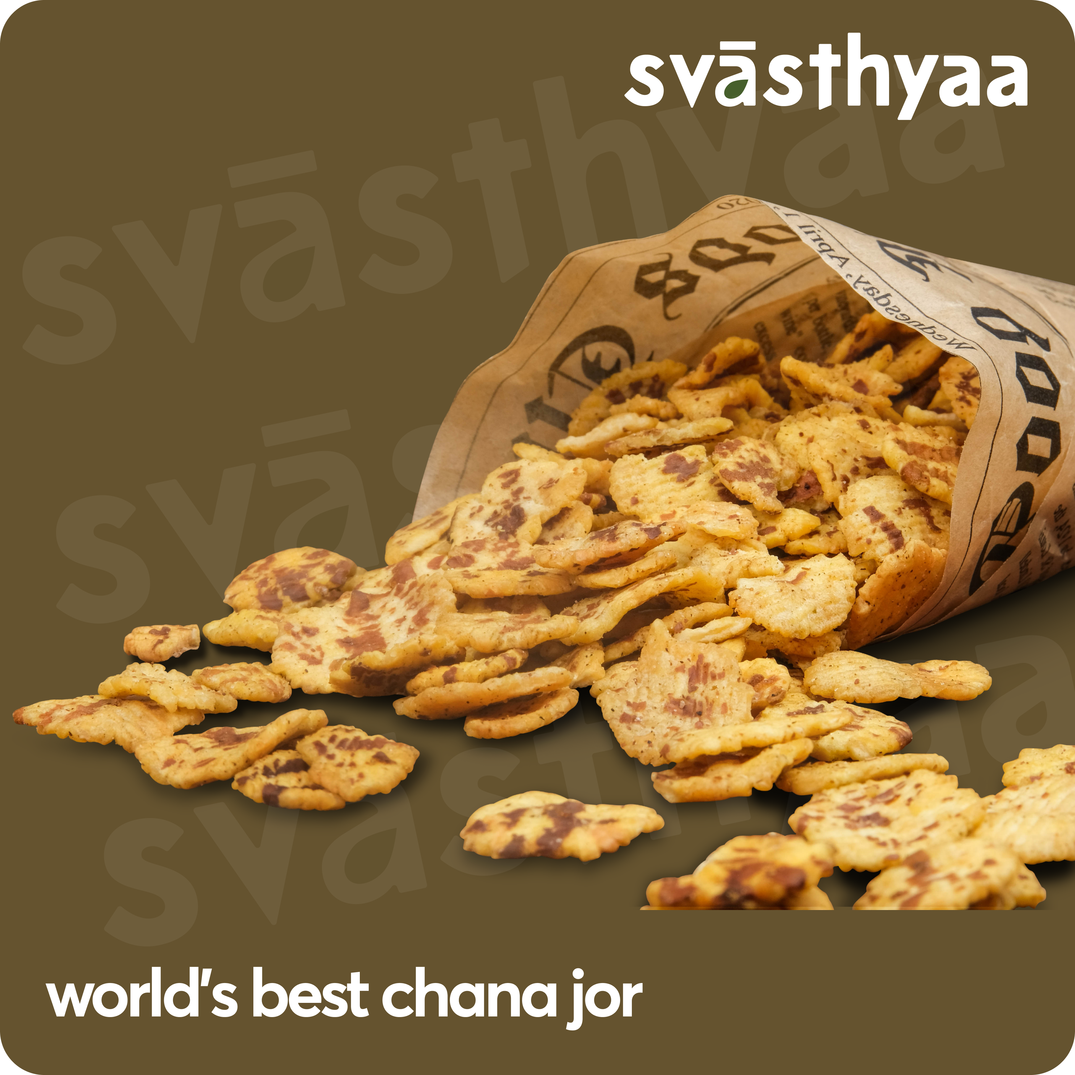 Svasthyaa Organic Foods Chana Jor 500 gms