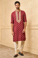 Tasva All Over Butta Thread Embroidered Single Kurta