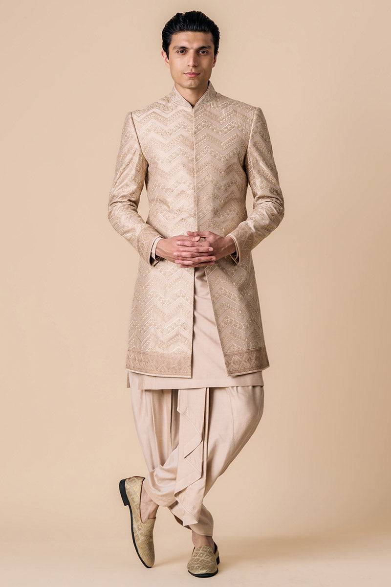 Tasva All Over Embroidered Sherwani - India shopping