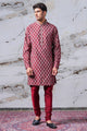 Tasva All Over Printed Kurta with Top Stich Details