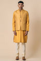 Tasva Brocade Kurta Bundi Set