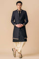 Tasva Classic Sherwani With Embroidery Details