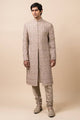 Tasva Embroidered Sherwani With Hand Highlights