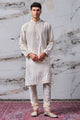 Tasva Ivory Chikankari Embroidered Kurta Set