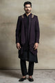 Tasva Jacket Paired with Kurta and Aligarhi