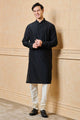 Tasva Kurta With Textured Front Yoke