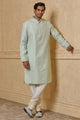 Tasva Light Green Classic Kurta Set