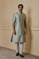Tasva Zero Point Collar Single Kurta