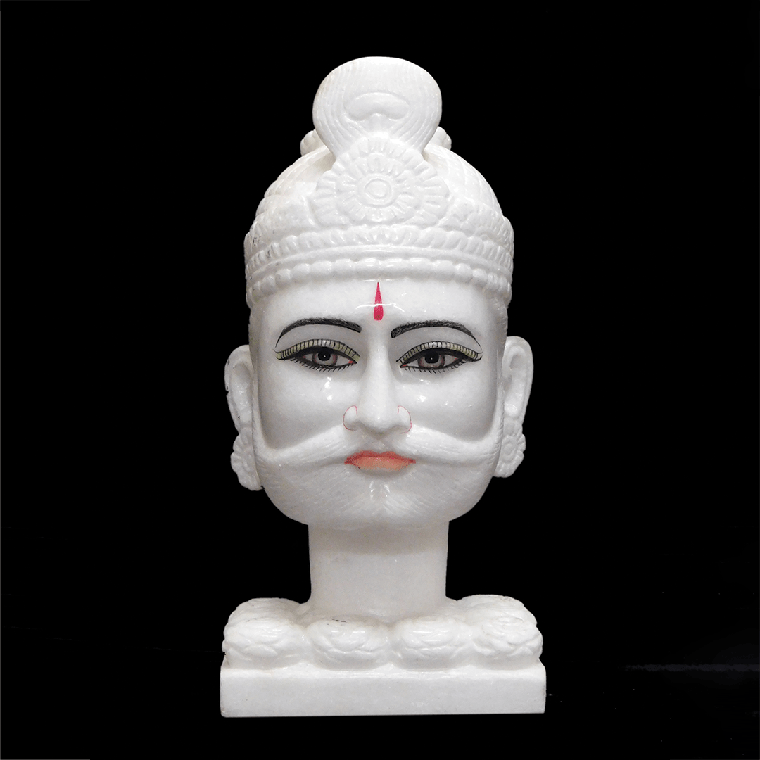 Khatu Shyam with Stand - 15 x 8 x 6 inches - India shopping