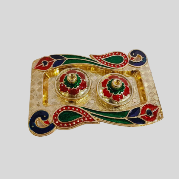 Premium Haldi Kumkum Holder | Set of 2