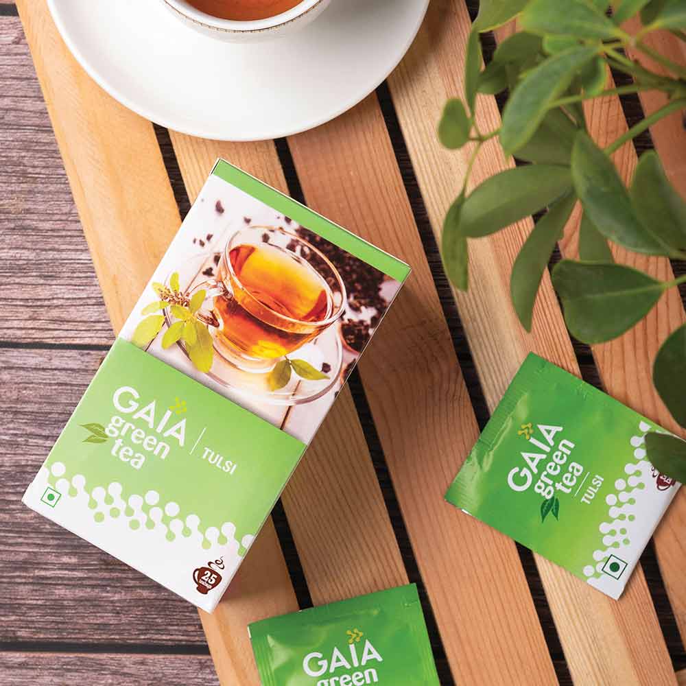 Gaia Green Tea – Tulsi