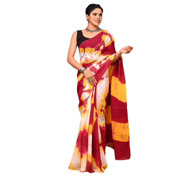 Cotton Mulmul Saree - Traditional design | Summer Special Collection - India shopping