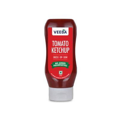 Veeba Tomato ketchup no added presrvatives (360 gms) - India shopping