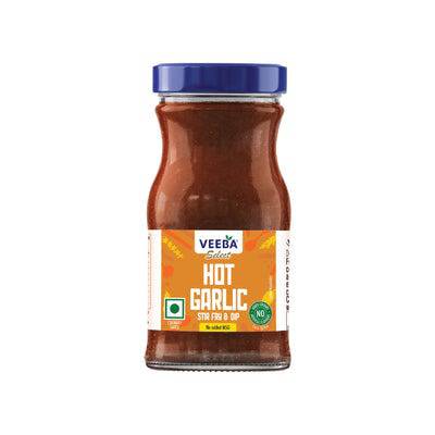 Veeba Hot garlic stir fry sauce & dip (380 gms) - India shopping