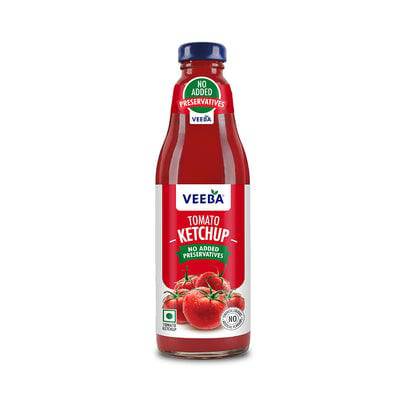 Veeba tomato ketchup no added preservatives (500 gms) - India shopping