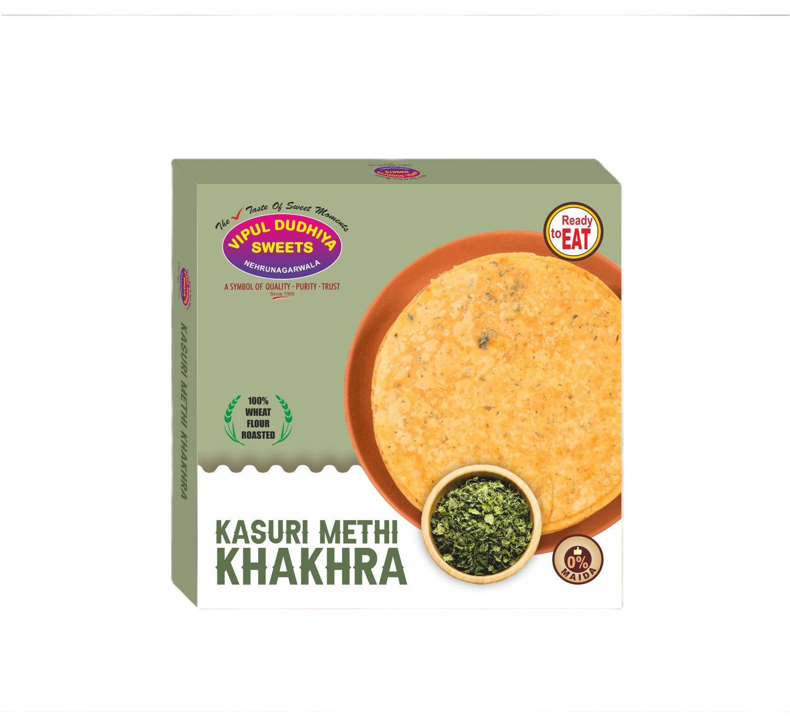 Vipul Dudhiya Methi Khakhra - India shopping