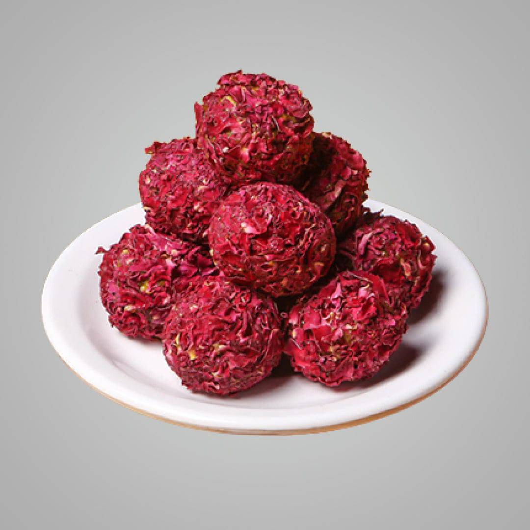 Vipul Dudhiya Sweets Rose Dry Fruit Ball - 500 gms - India shopping