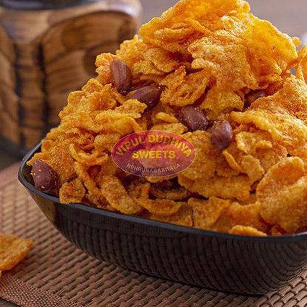 Vipul Dudhiya Sweets Corn Flakes Mixture - 200 gms - India shopping