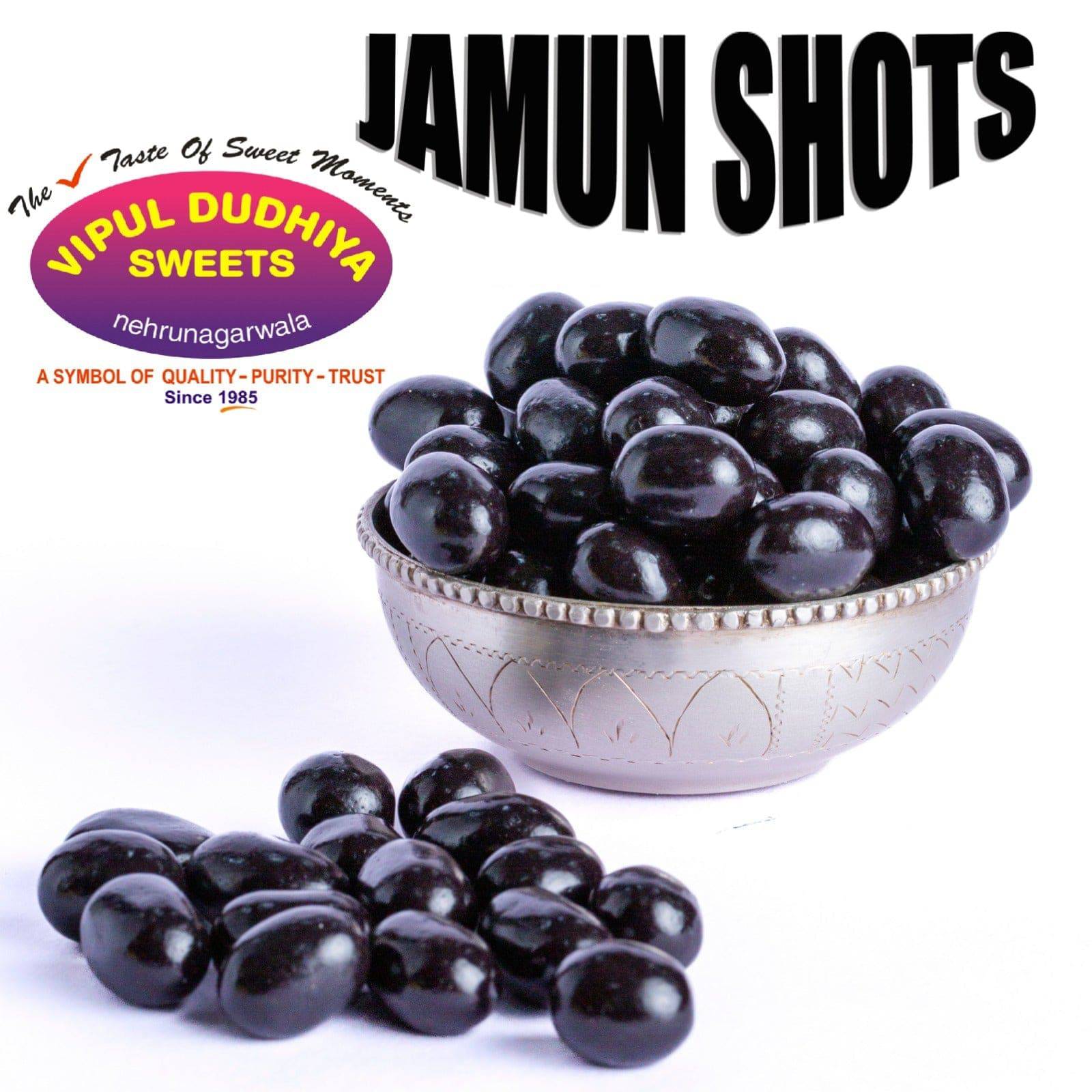 Vipul Dudhiya Sweets Jamun Shots Also Called gatagut - 250 gms - India shopping