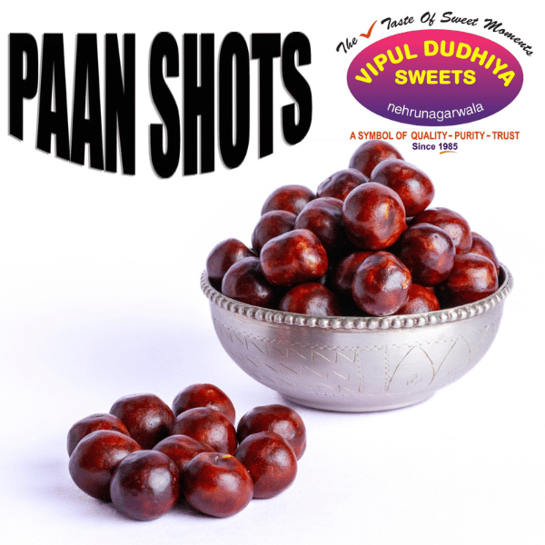 Vipul Dudhiya Sweets Paan Shots - 250 gms - India shopping